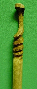 hand carved  cobra toothpick