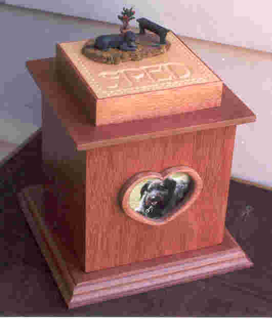 Dog urn